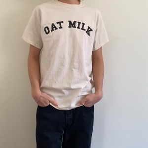 Urban outfitters oat milk t shirt